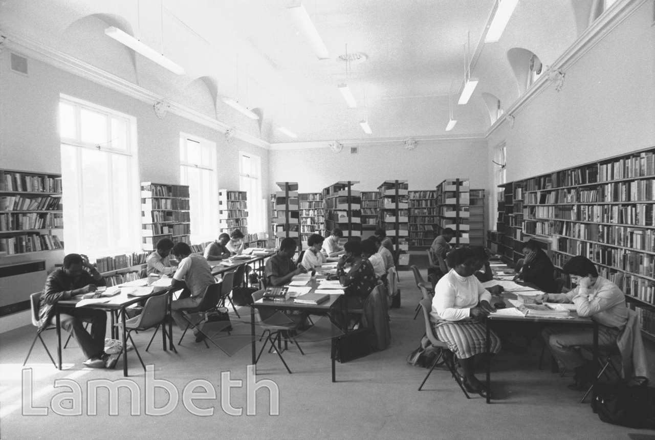 UPPER READING ROOM, TATE LIBRARY, BRIXTON