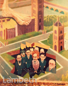 NUCLEAR DAWN MURAL DETAIL, COLDHARBOUR LANE, BRIXTON