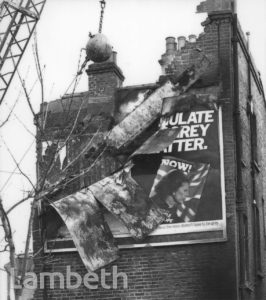 HOUSING DEMOLITION, RAILTON ROAD, BRIXTON