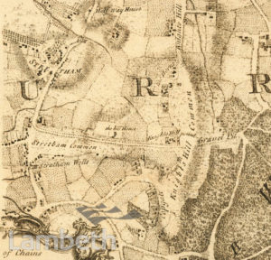 ROCQUE MAP: STREATHAM TO UPPER NORWOOD