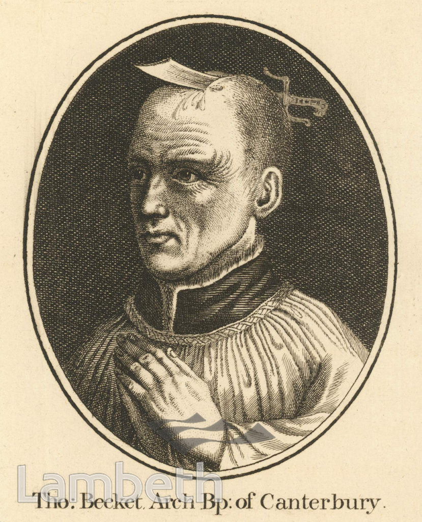 THOMAS BECKET ARCHBISHOP OF CANTERBURY LandmarkLandmark THOMAS BECKET ARCHBISHOP OF CANTERBURY LandmarkLandmark