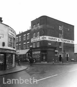 HARVEY & THOMPSON LTD., LAMBETH WALK, LAMBETH