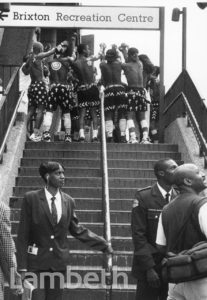 NELSON MANDELA VISIT, BRIXTON CENTRAL
