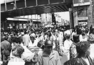 NELSON MANDELA VISIT, BRIXTON CENTRAL