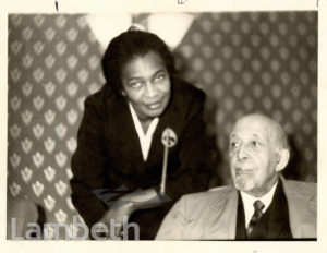 CLAUDIA JONES AND DR. W.E.B.DUBOIS
