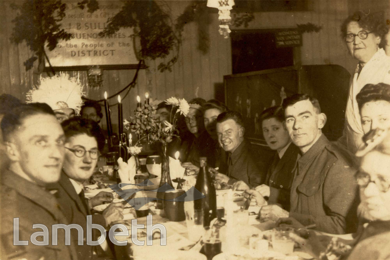 WVS CHRISTMAS DINNER AT NAVILLUS CLUB: WORLD WAR II