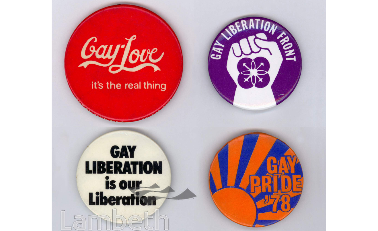 GAY LIBERATION BADGES