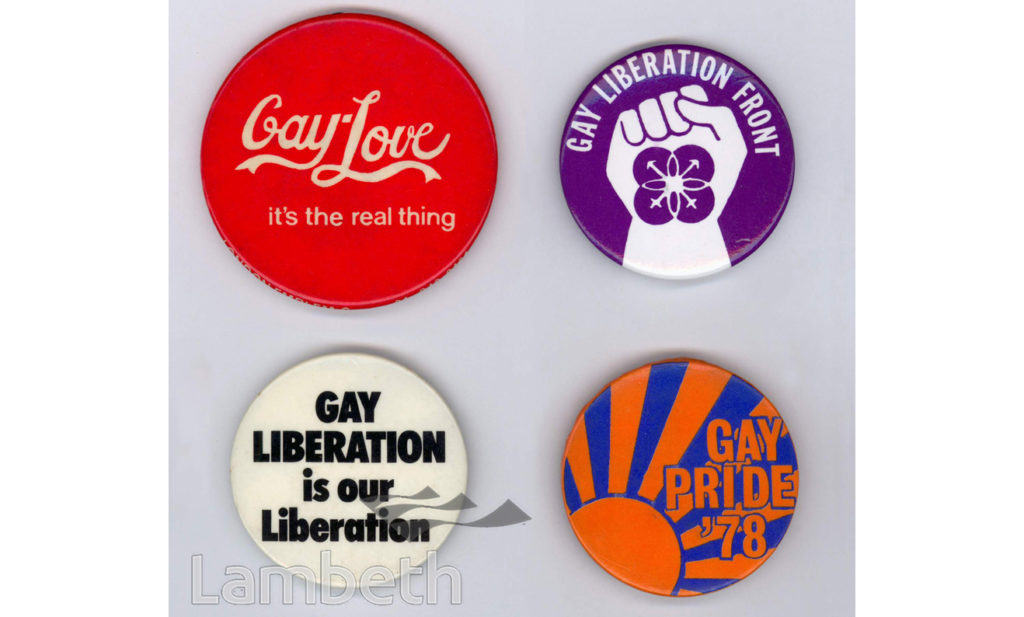 GAY LIBERATION BADGES