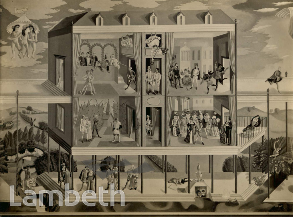 EDWARD BAWDEN MURAL, MORLEY COLLEGE, LAMBETH NORTH