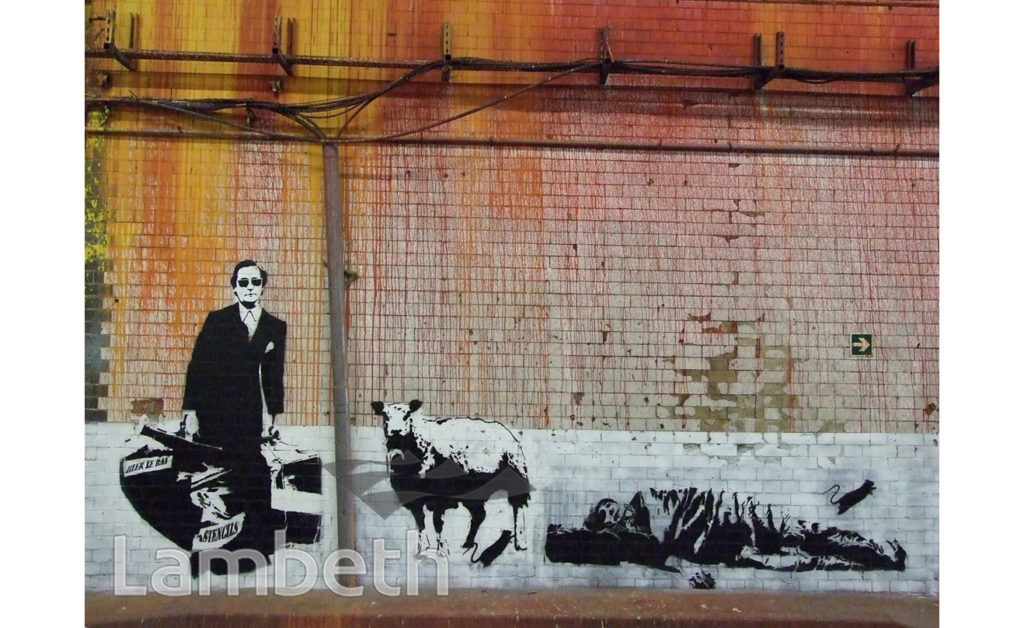 BEK LE RAT ARTWORK, CANS FESTIVAL, LEAKE STREET, WATERLOO