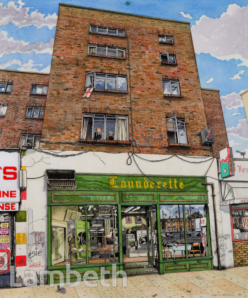 OLDE WORLD LAUNDERETTE, ARLINGTON PARADE, BRIXTON HILL