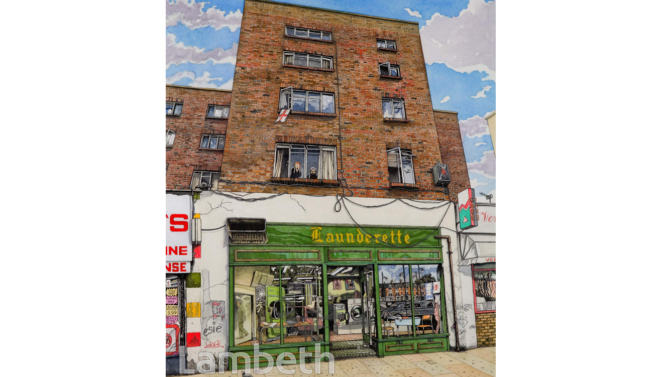 OLDE WORLD LAUNDERETTE, ARLINGTON PARADE, BRIXT