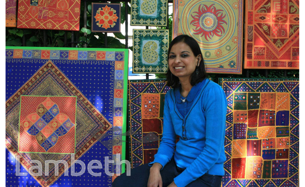 REENA PATEL, URBAN ART SHOW, JOSEPHINE AVENUE, BRIXTON HILL