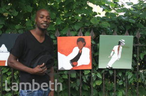 IAN WILLIAMS, URBAN ART SHOW, JOSEPHINE AVENUE, BRIXTON HILL