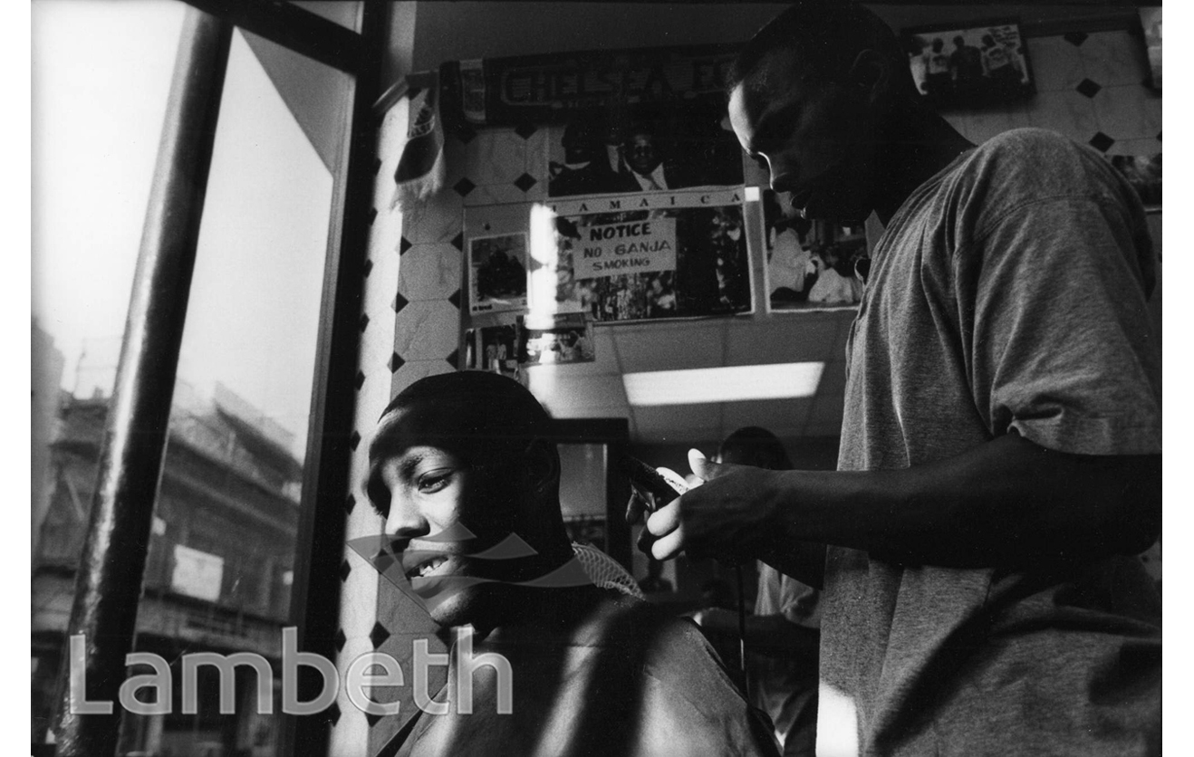 BARBER’S SHOP, COLDHARBOUR LANE, BRIXTON