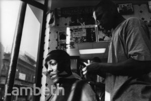 BARBER'S SHOP, COLDHARBOUR LANE, BRIXTON