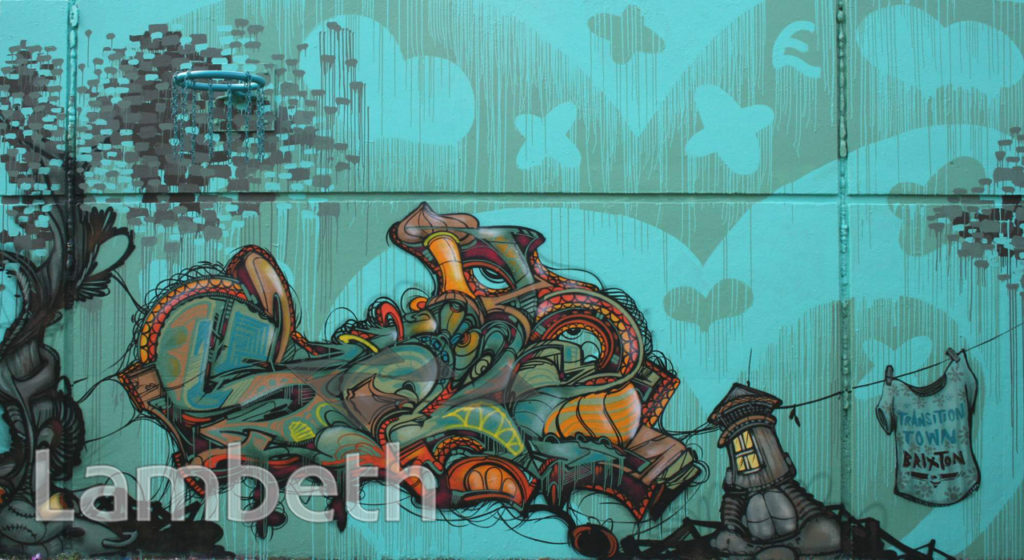 SOLO ONE ARTWORK, AYTOUN ROAD, STOCKWELL
