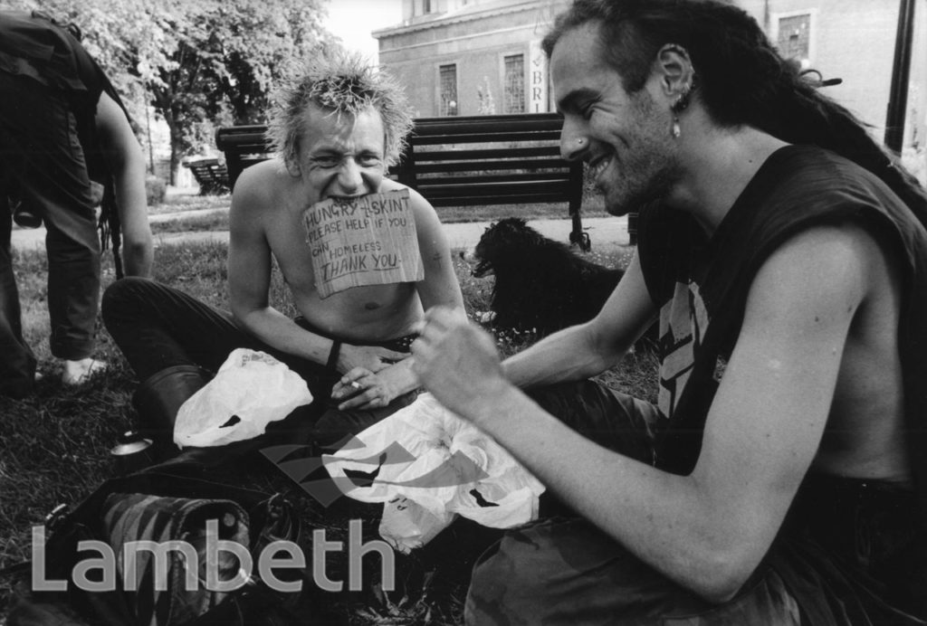 PUNKS, ST MATTHEW’S GARDENS, BRIXTON