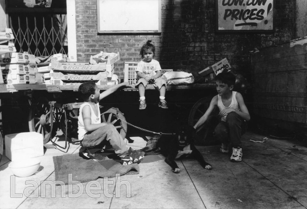 STALLHOLDERS’ CHILDREN, BRIXTON MARKET, BRIXTON