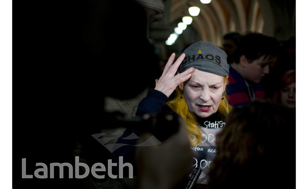 DAME VIVIENNE WESTWOOD, FASHION DESIGNER