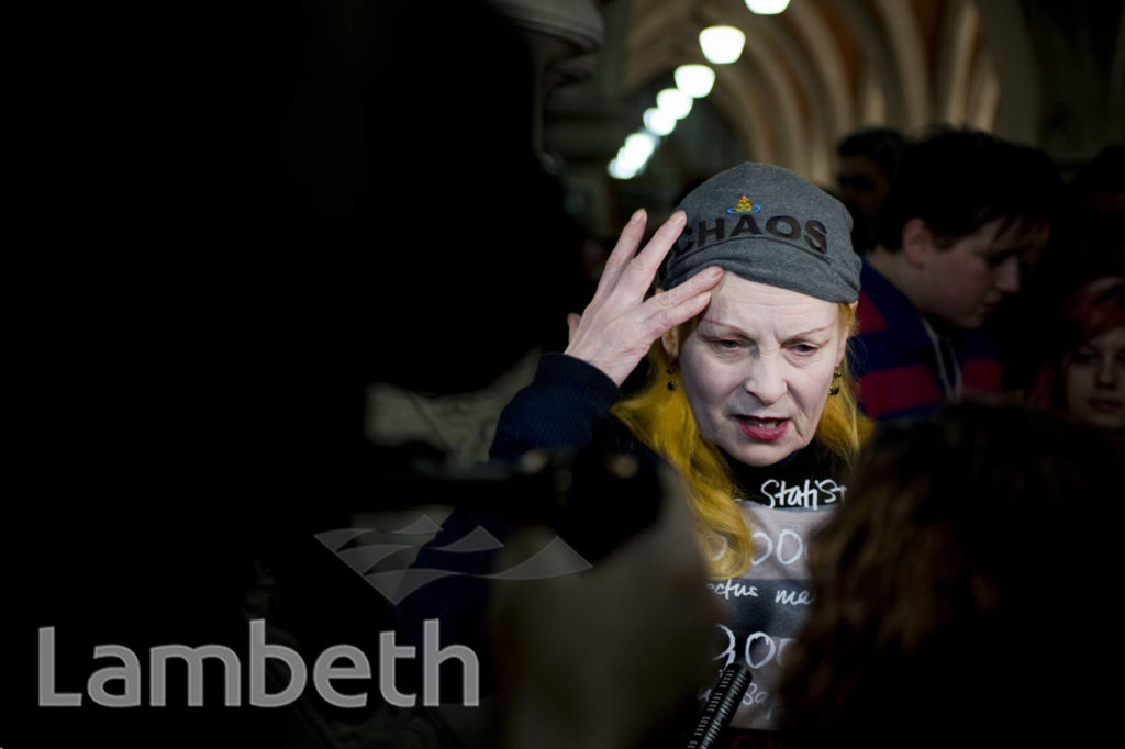 DAME VIVIENNE WESTWOOD, FASHION DESIGNER