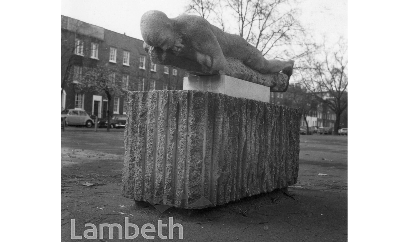 RECLINING FIGURE BY JAMES BUTLER, CLEAVER SQUAR