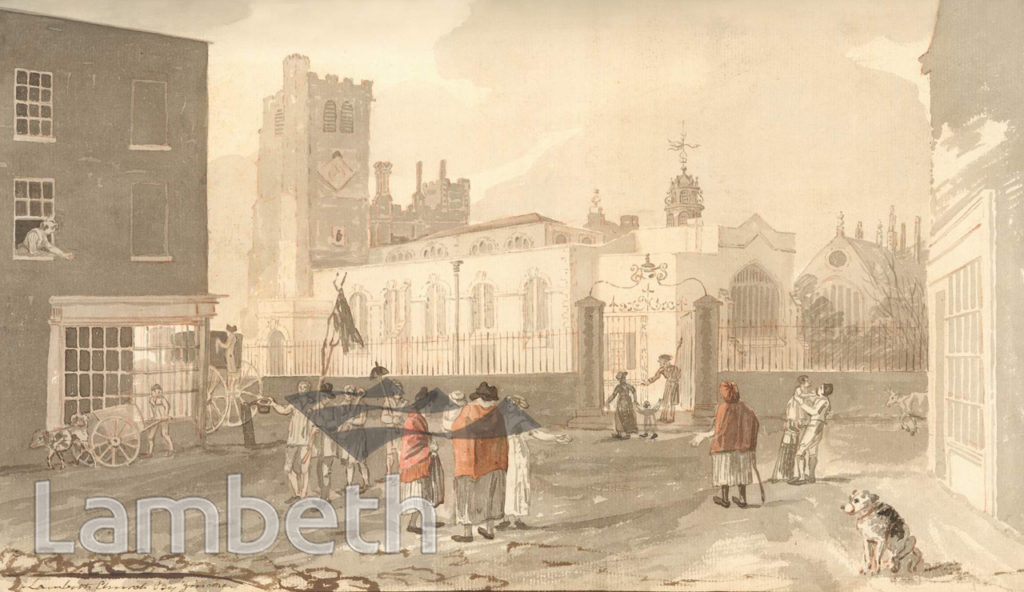 LAMBETH HIGH STREET & ST MARY’S CHURCH, LAMBETH