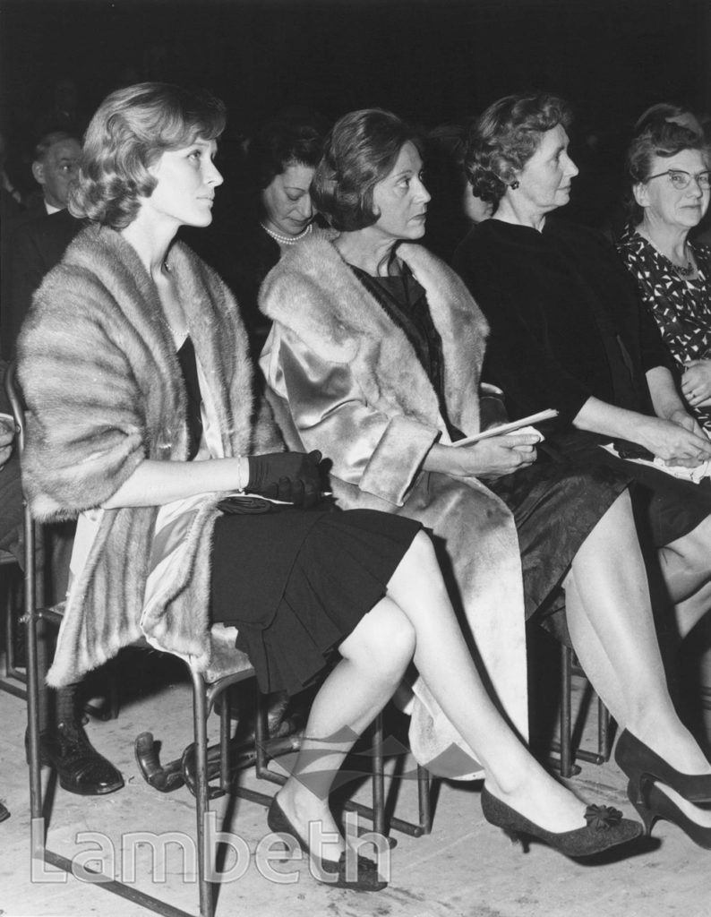 VIRGINIA MCKENNA, VIOLETTE SZABO PLAQUE UNVEILING, TOWN HALL