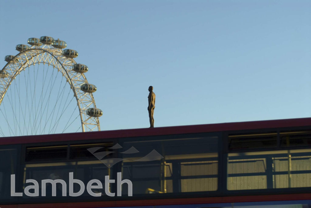 ANTHONY GORMLEY SCULPTURE, SOUTH BANK