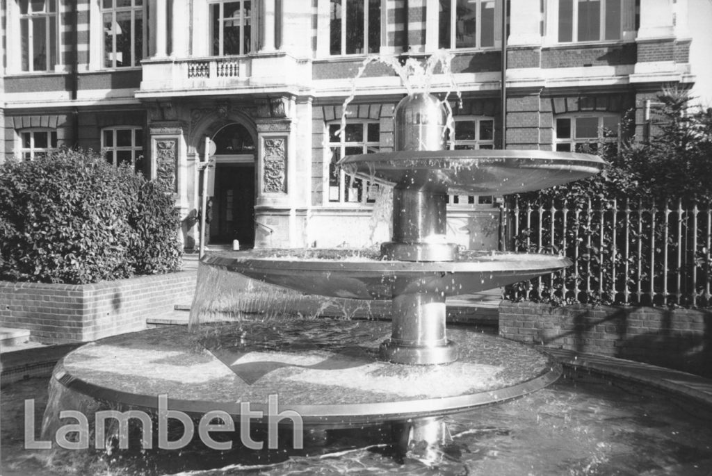 WATER SCULPTURE, BRIXTON OVAL, BRIXTON