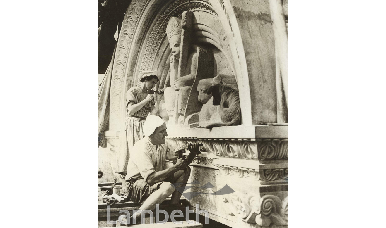 ST ANSLEM’S SCULPTURE, KENNINGTON ROAD