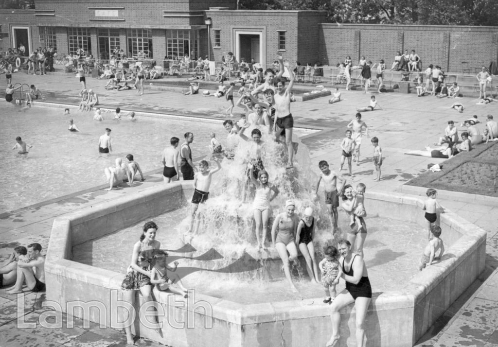 BROCKWELL PARK LIDO, HERNE HILL