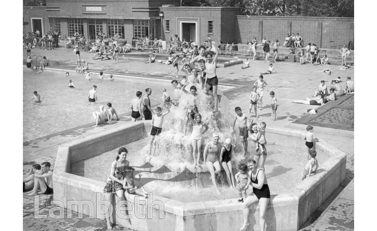 BROCKWELL PARK LIDO, HERNE HILL