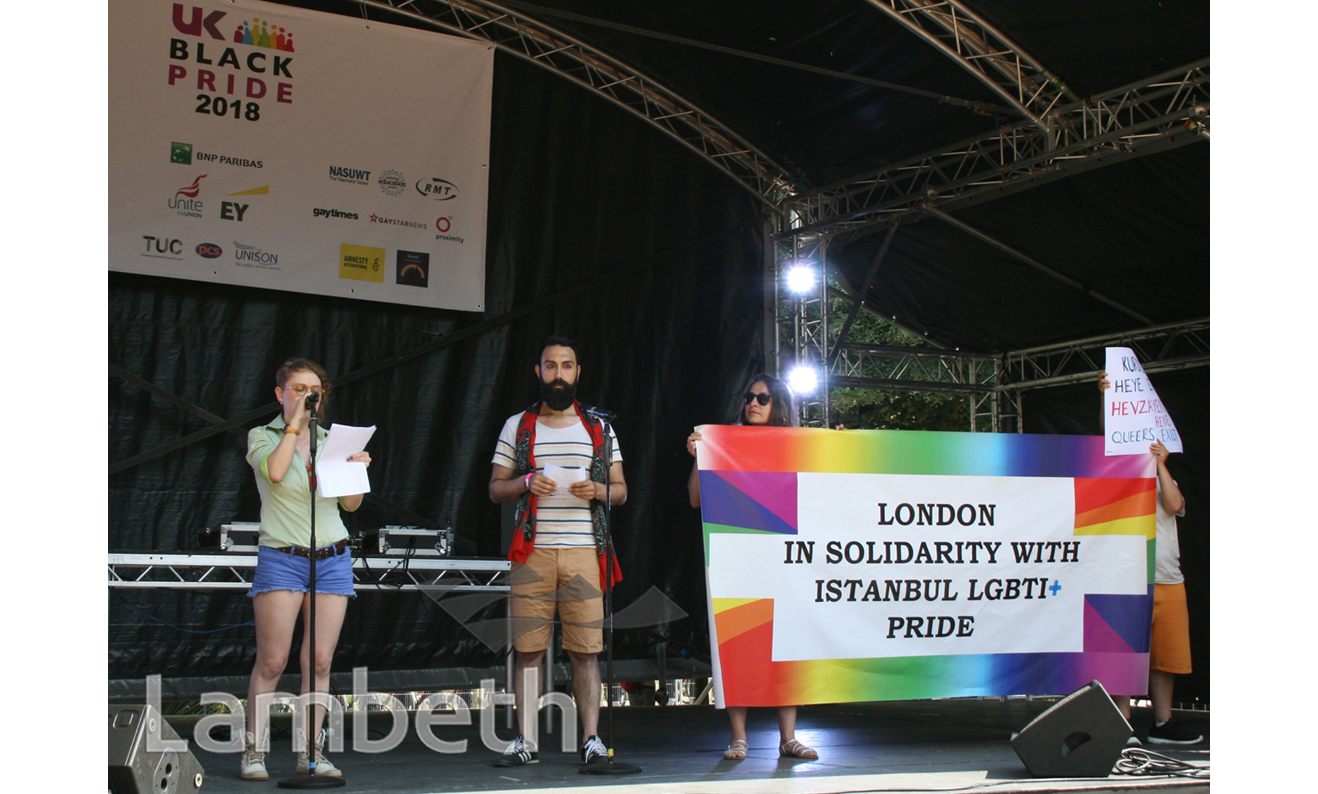 ISTANBUL LGBT CAMPAIGN GROUP, BLACK PRIDE, VAUX