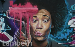 WOSKERSKI STREET ART, STOCKWELL HALL OF FAME, AYTOUN ROAD