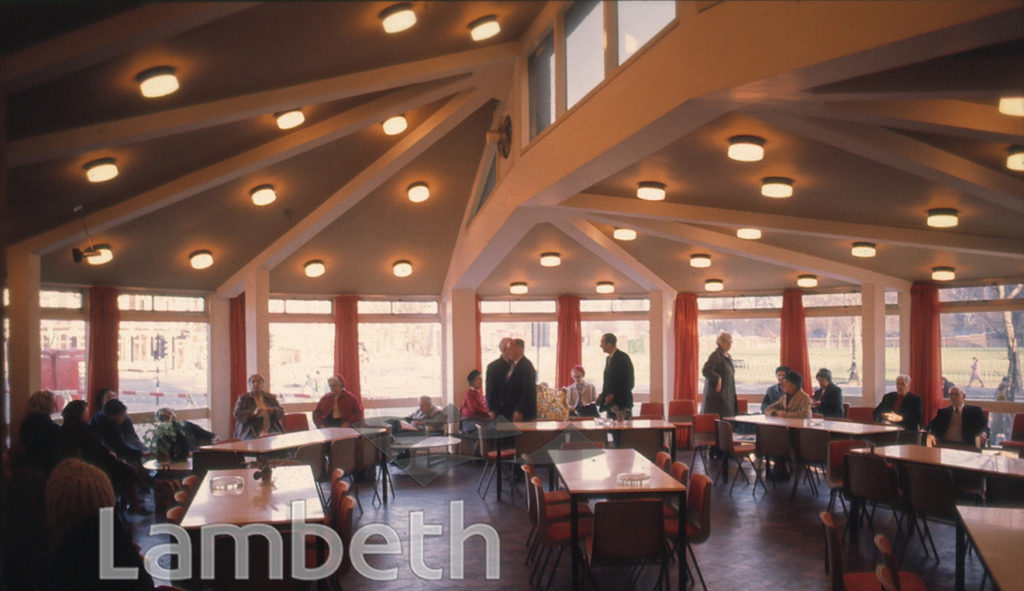 LUNCHEON CLUB, LAMBETH TOWERS, KENNINGTON ROAD, LAMBETH