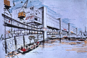 NINE ELMS FRUIT & VEGETABLE MARKET PROPOSAL, VAUXHALL