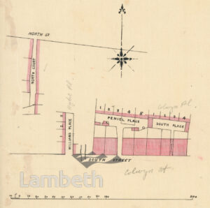 PENIEL PLACE, SOUTH PLACE & WILLIAMS PLACE, LAMBETH