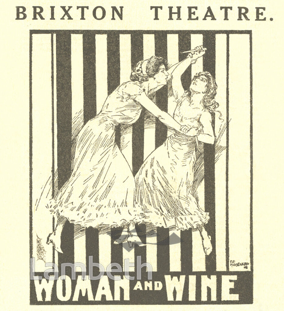 WOMEN & WINE, BRIXTON THEATRE, BRIXTON OVAL