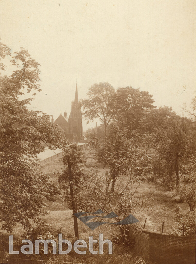 VIEW TO METHODIST CHURCH, HERNE HILL ROAD, HERNE HILL