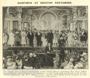 UNITED DAIRIES STAFF, BRIXTON THEATRE, BRIXTON OVAL
