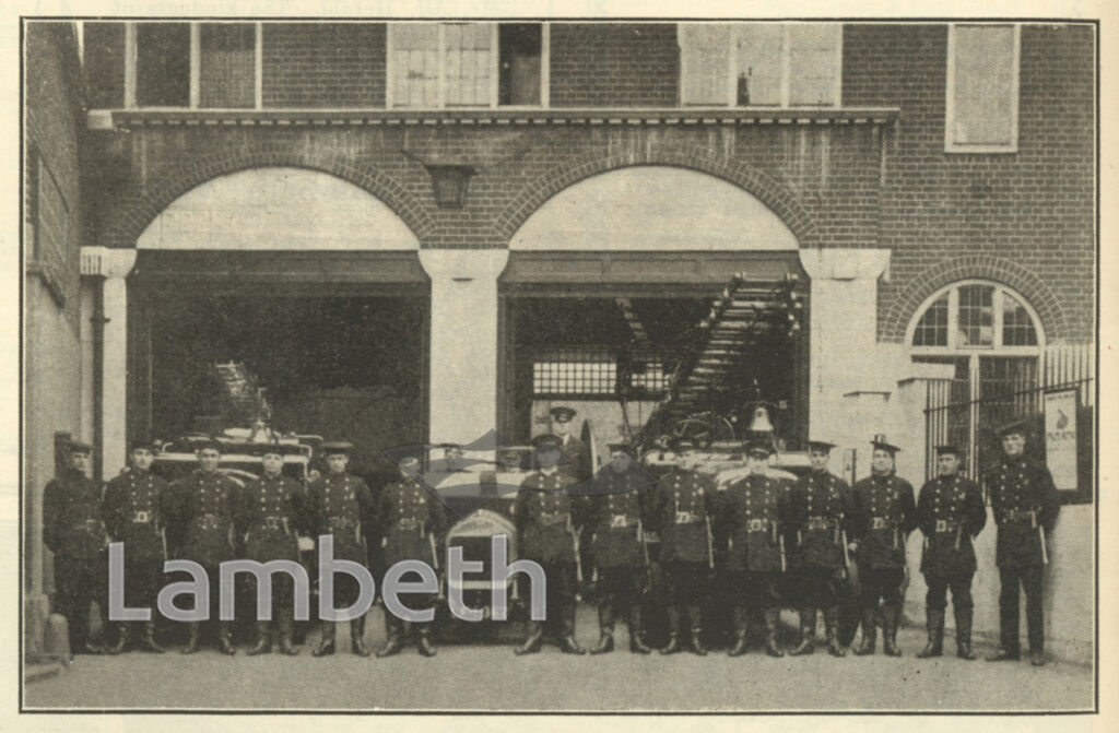 FIREMEN AND ENGINES, CLAPHAM OLD TOWN
