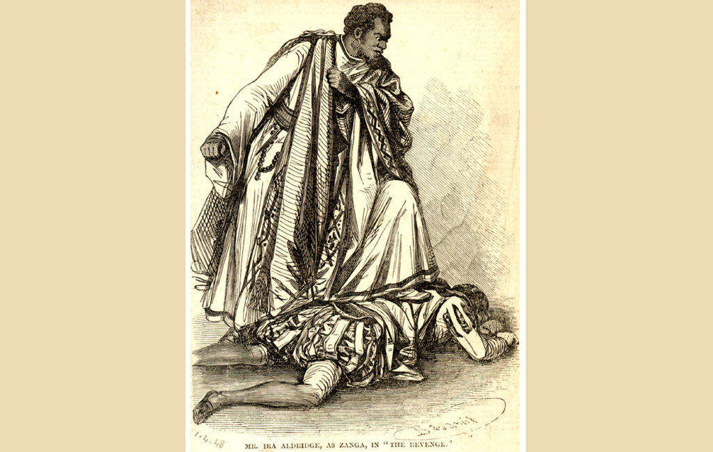 IRA ALDRIDGE AS ZANGA, SURREY THEATRE