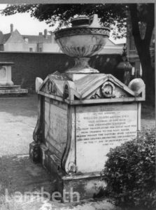 TOMB OF WILLIAM BLIGH, ST.MARY'S CHURCH, LAMBETH