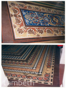 FLOOR TILES, PARK HILL, STREATHAM COMMON