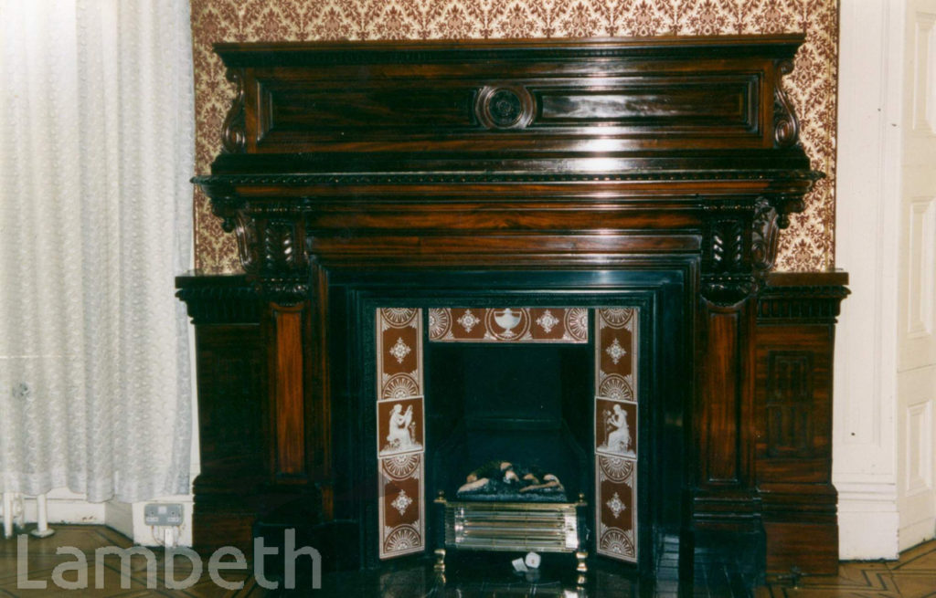 DINING ROOM FIREPLACE, PARK HILL, STREATHAM COMMON