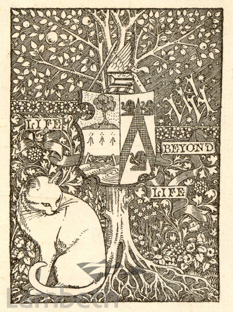 BOOK PLATE: MINET LIBRARY, KNATCHBULL ROAD, NORTH BRIXTON
