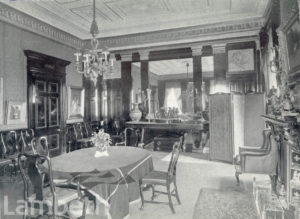 DINING ROOM, PARK HILL, STREATHAM COMMON