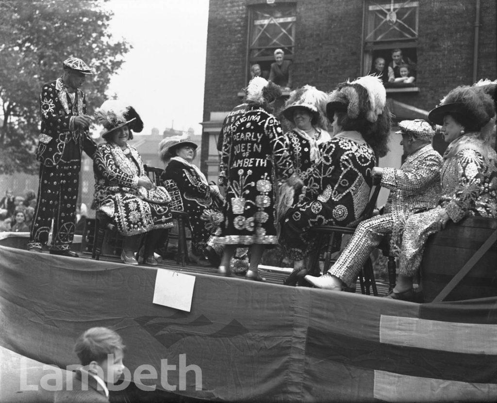 PEARLY KINGS & QUEENS PARADE FLOAT