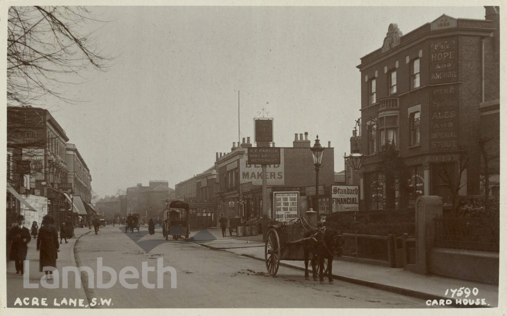 HOPE & ANCHOR, ACRE LANE, BRIXTON